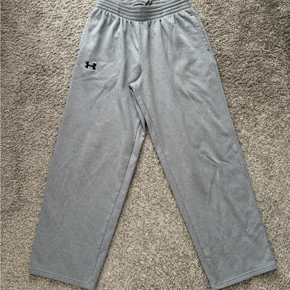 Under Armour Heather Gray Sweatpants/Trackpants